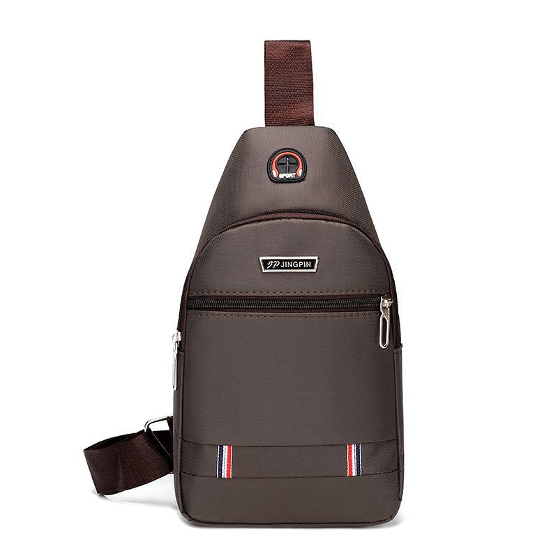 Waterproof Oxford Cloth Men's Chest Bag