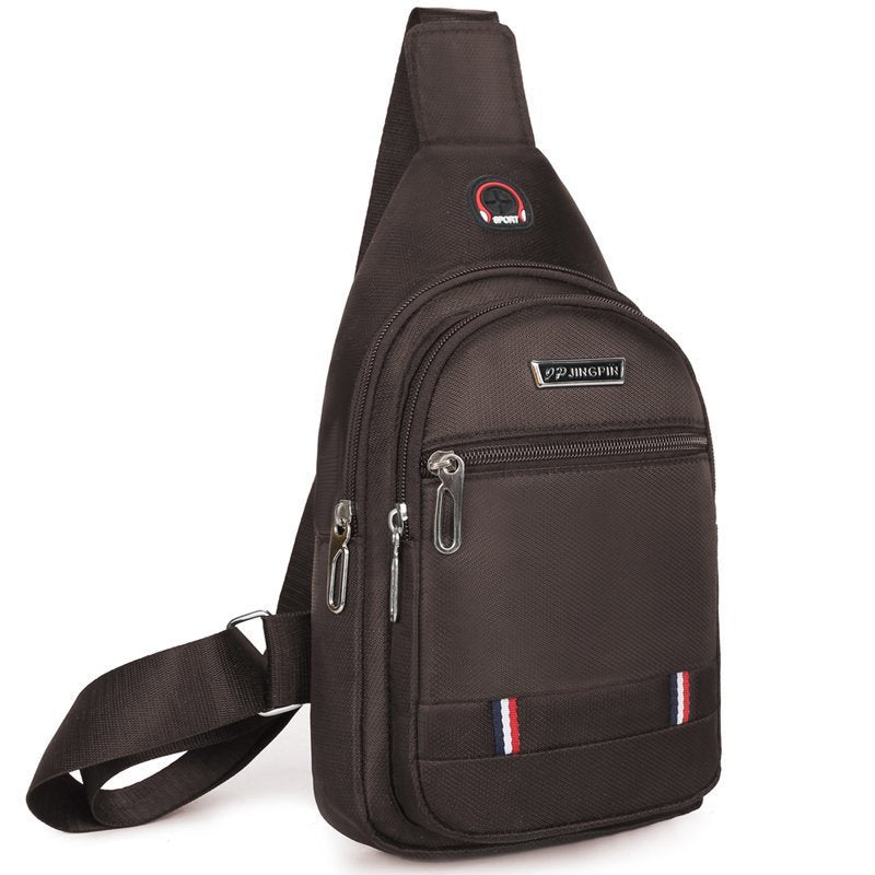 Waterproof Oxford Cloth Men's Chest Bag