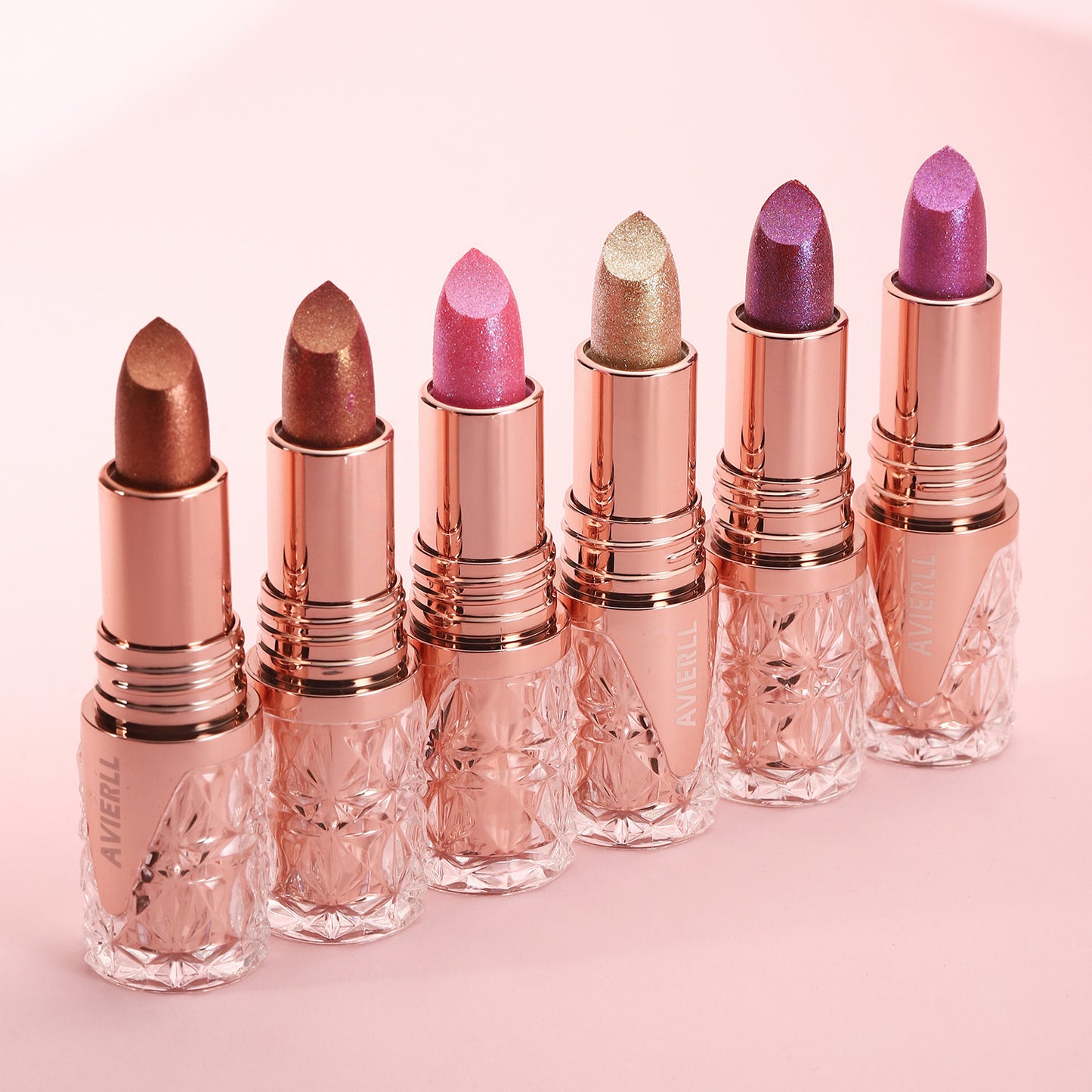 Waterproof Pearlescent Fine-Shimmer Lipstick