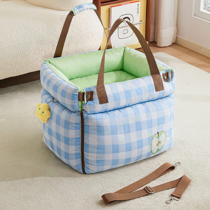 Waterproof Pet Car Seat Bed