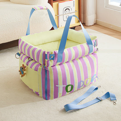 Waterproof Pet Car Seat Bed