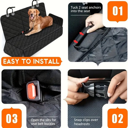 Waterproof Pet Car Seat Protector Mat
