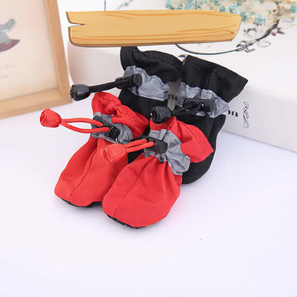 Waterproof pet shoes