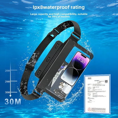 Waterproof Phone Waist Pack for Swimming