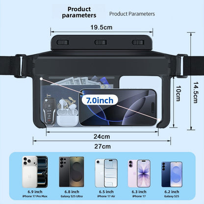 Waterproof Phone Waist Pack for Swimming