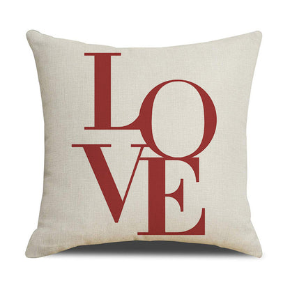 Waterproof Polyester Linen Pillowcase