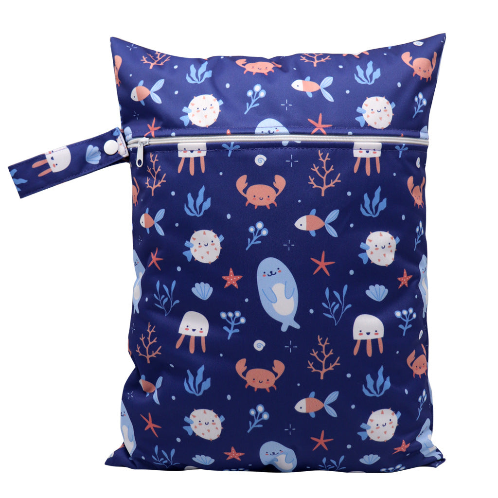 Waterproof Printed Storage Bag with Handle