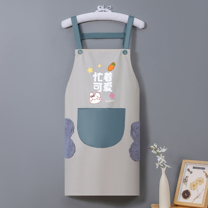 Waterproof PVC Apron with Cartoon Designs