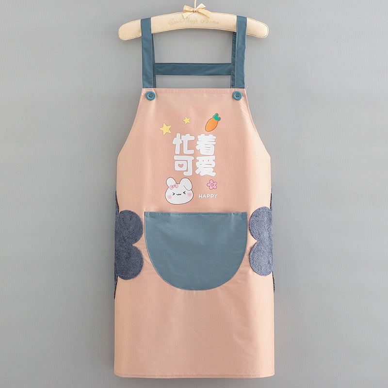 Waterproof PVC Apron with Cartoon Designs