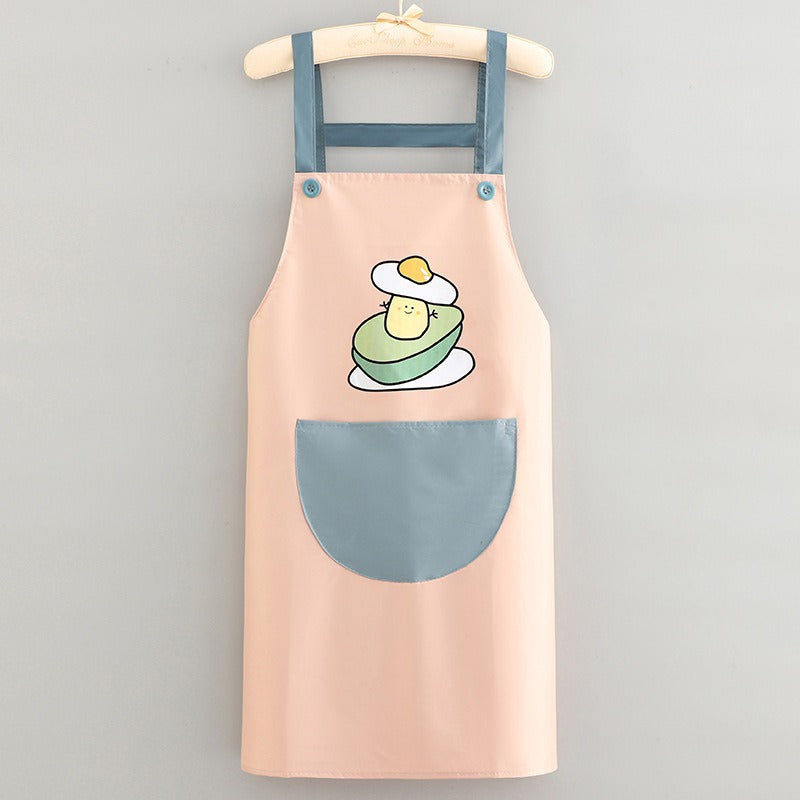 Waterproof PVC Apron with Cartoon Designs