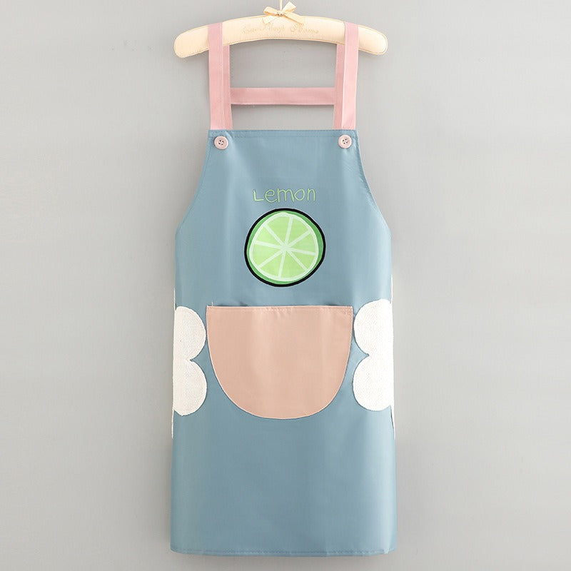 Waterproof PVC Apron with Cartoon Designs