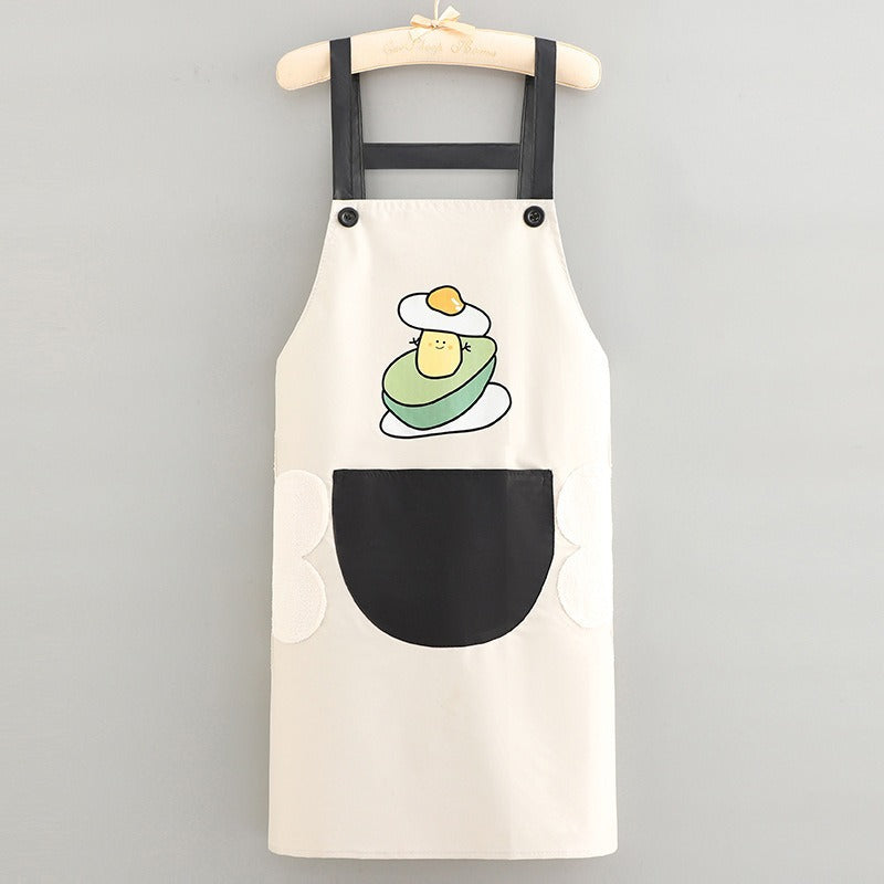 Waterproof PVC Apron with Cartoon Designs