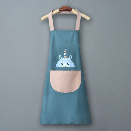 Waterproof PVC Apron with Cartoon Designs