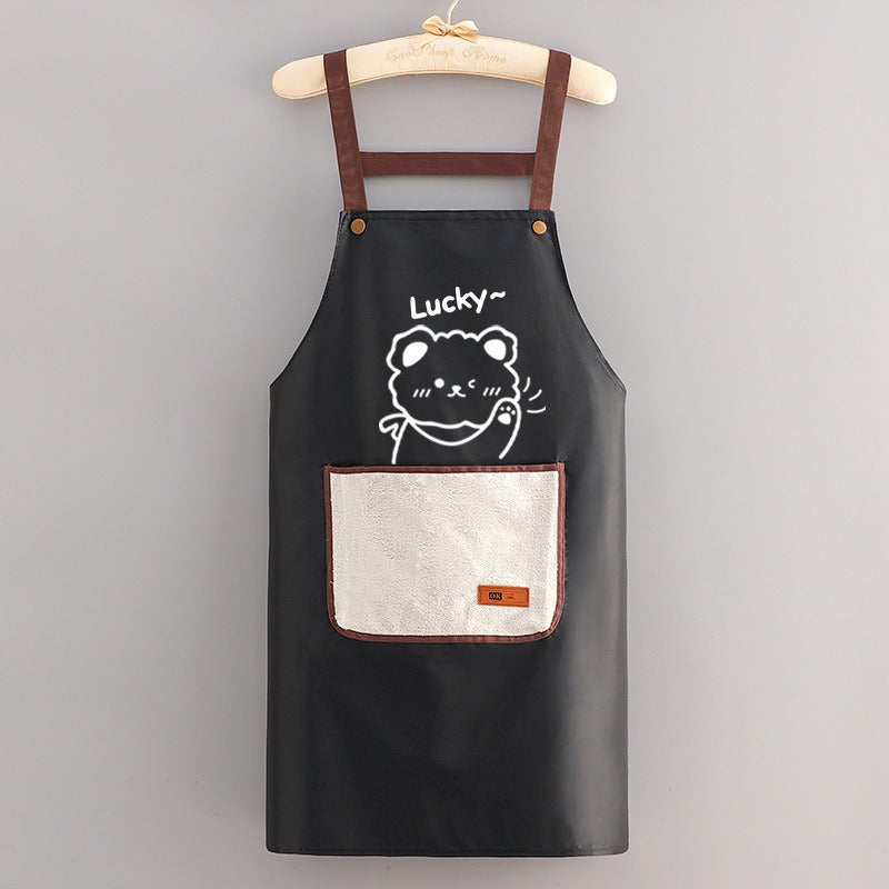 Waterproof PVC Apron with Cartoon Designs