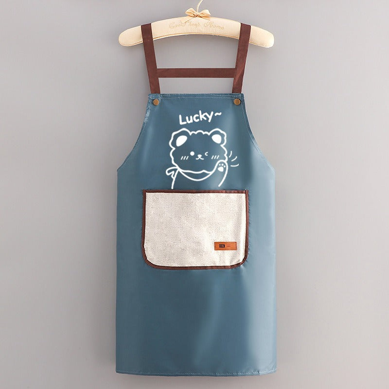 Waterproof PVC Apron with Cartoon Designs