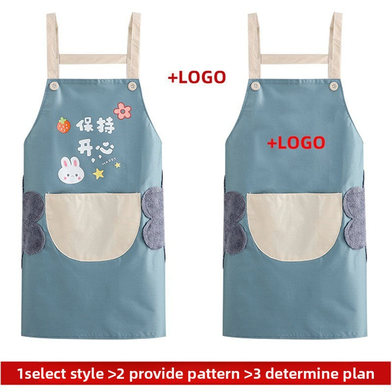 Waterproof PVC Apron with Cartoon Designs