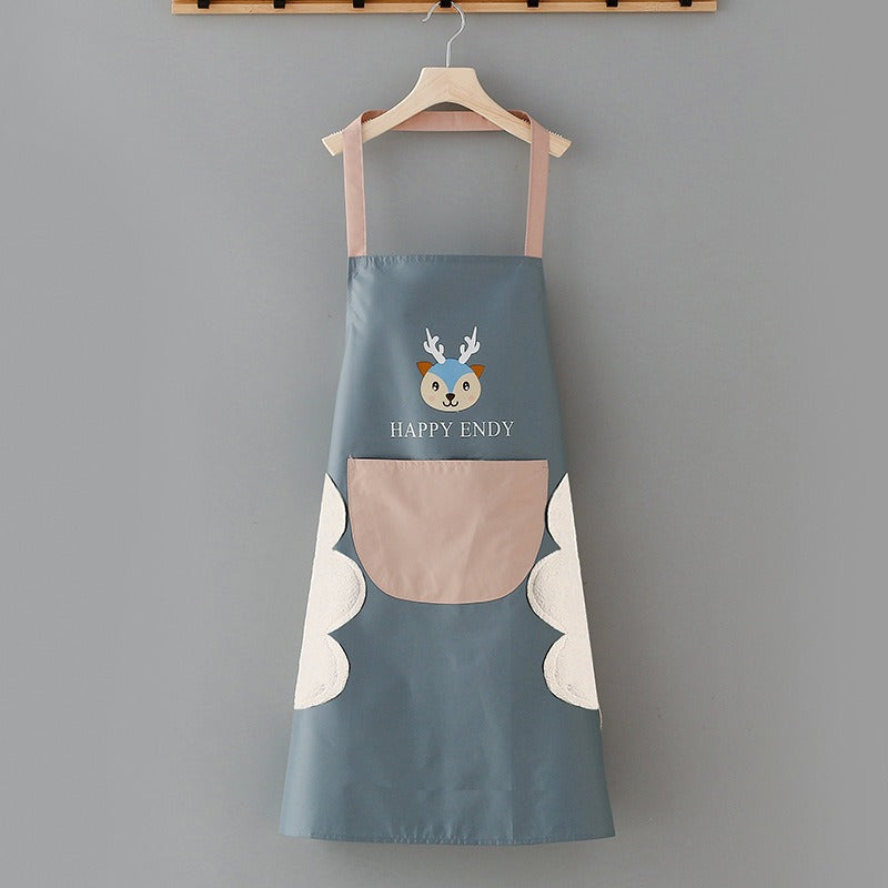 Waterproof PVC Apron with Cartoon Designs