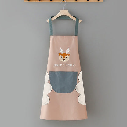 Waterproof PVC Apron with Cartoon Designs