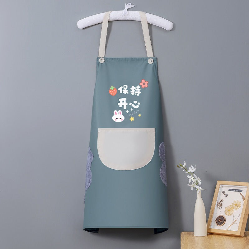 Waterproof PVC Apron with Cartoon Designs