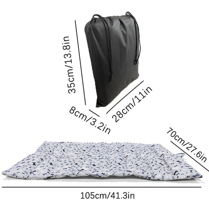 Waterproof Quilted Pet Mat with Storage Bag