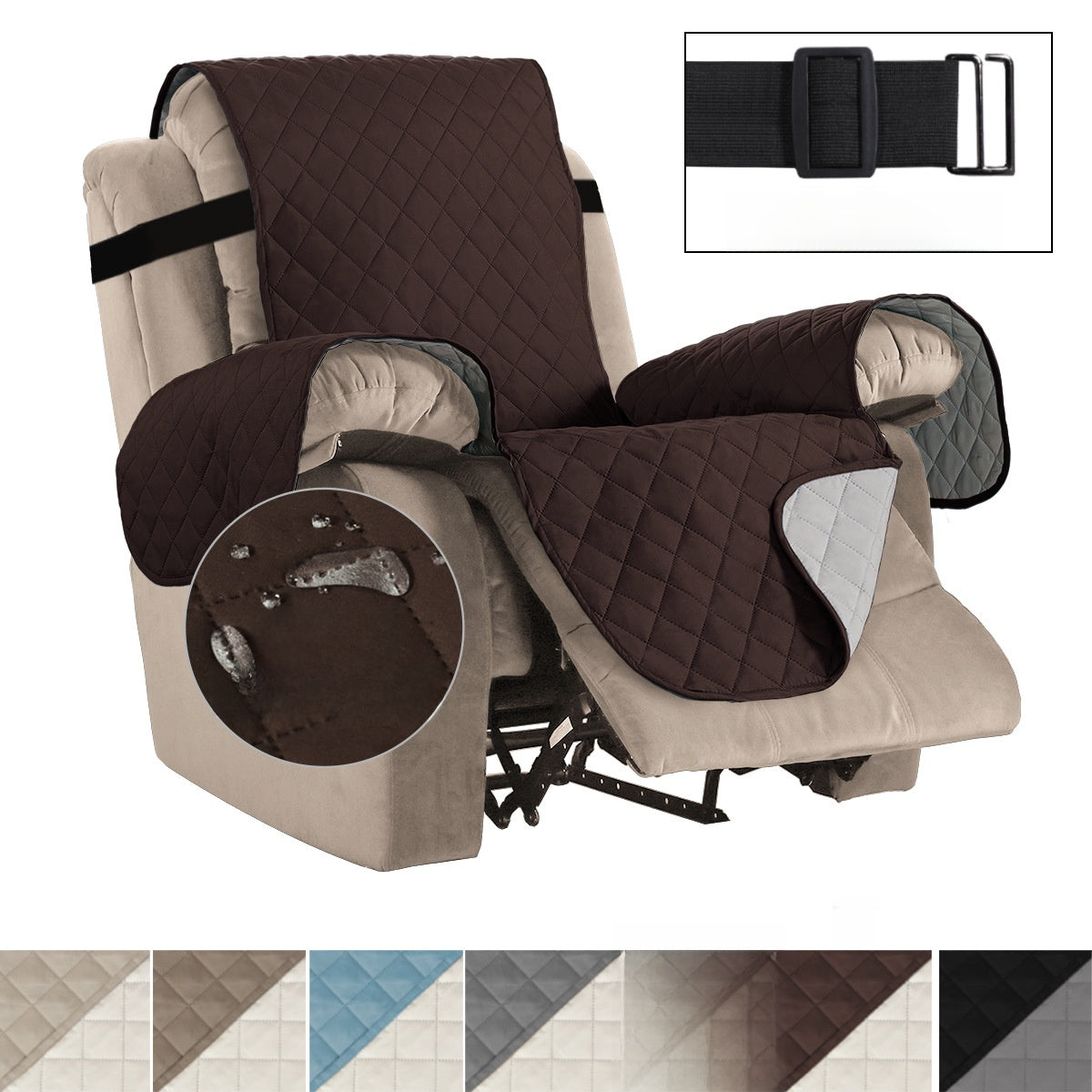 Waterproof Recliner Sofa Cover Pet Protective Cushion
