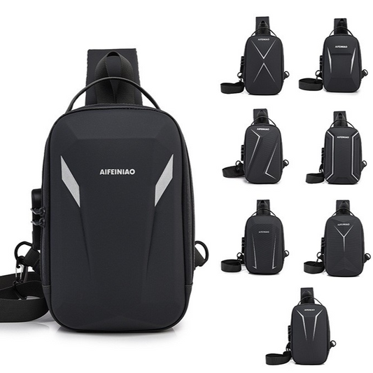 Waterproof Reflective Mens Chest Bag