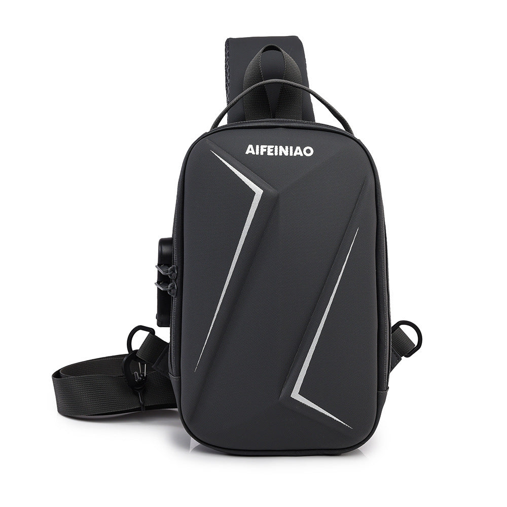 Waterproof Reflective Mens Chest Bag