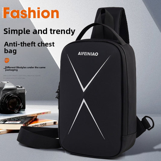 Waterproof Reflective Mens Chest Bag