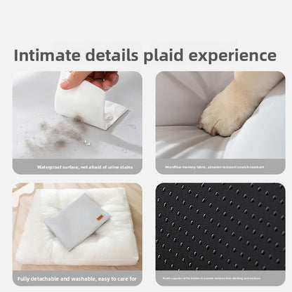 Waterproof Removable Washable Pet Bed