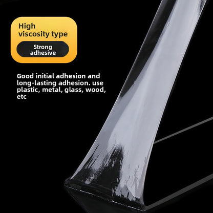 Waterproof Reusable Transparent Double-Sided Tape