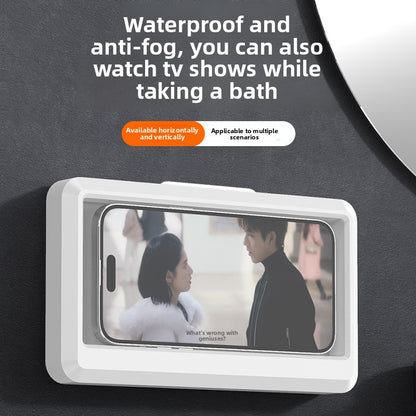 Waterproof Rotating Phone Holder for Shower
