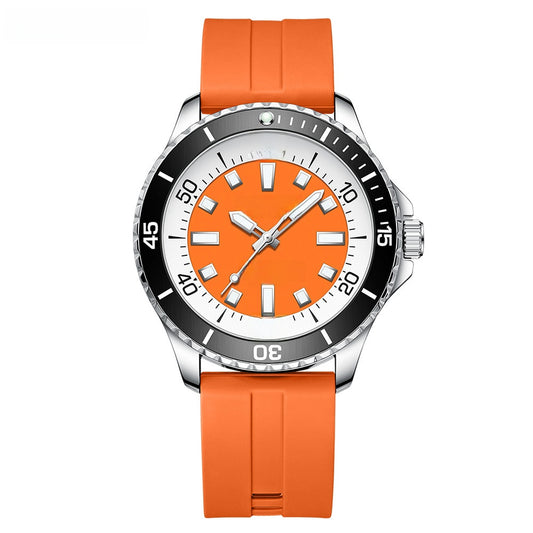 Waterproof round watch