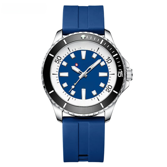 Waterproof round watch