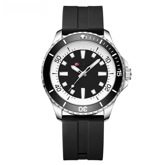Waterproof round watch