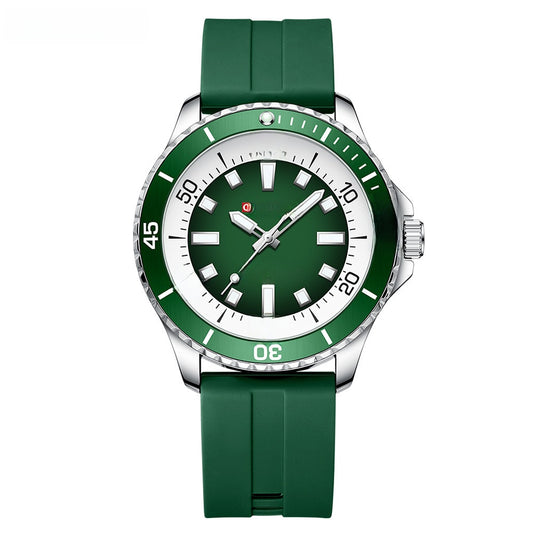 Waterproof round watch