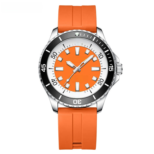 Waterproof round watch