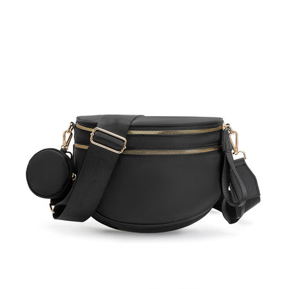 Waterproof Shell Crossbody Bag with Coin Purse