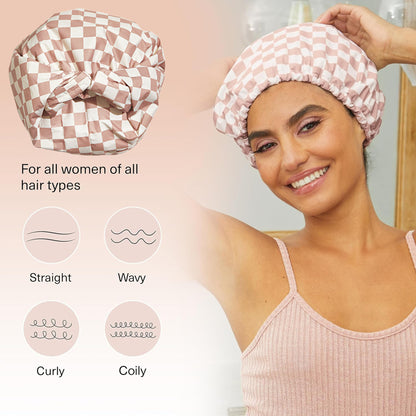 Waterproof shower cap