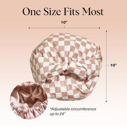 Waterproof shower cap