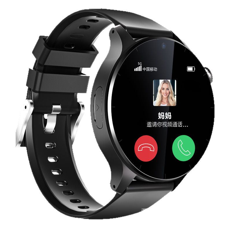 Waterproof smartwatch with card-inserting positioning