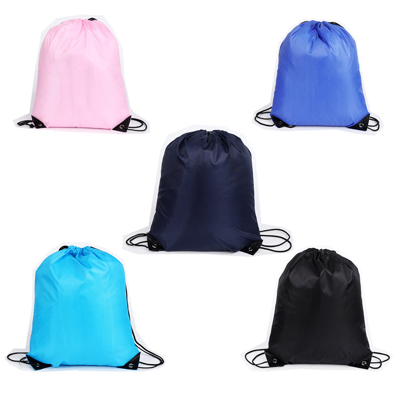 Waterproof swimming bag with drawstring