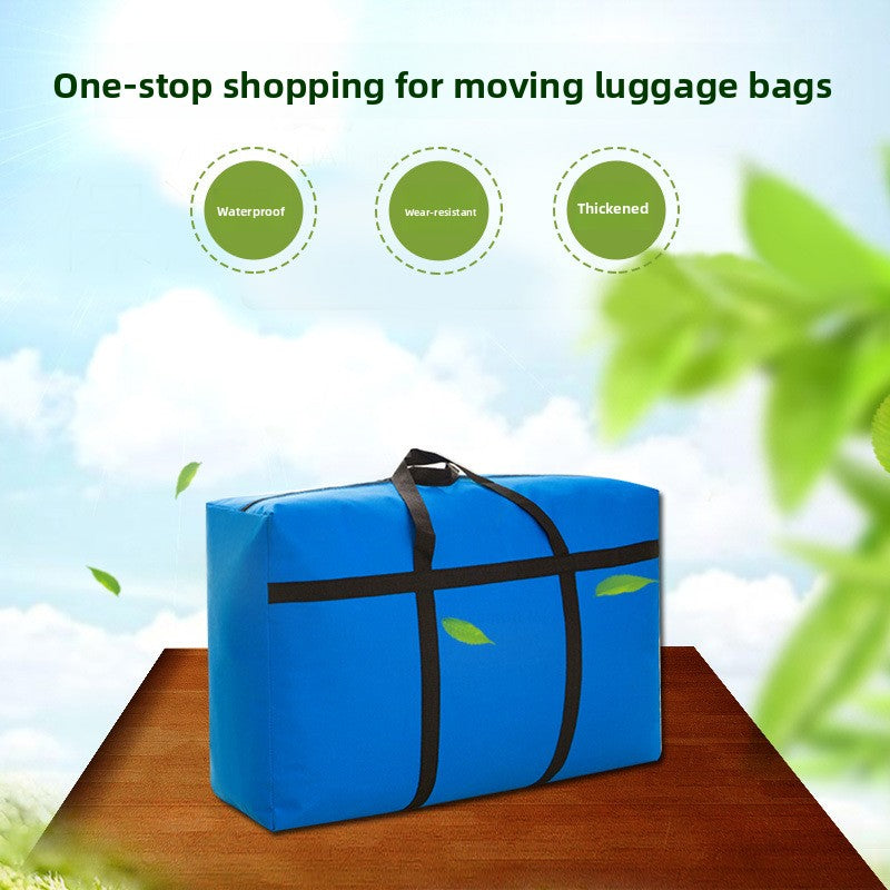 Waterproof thick-handled tote bag