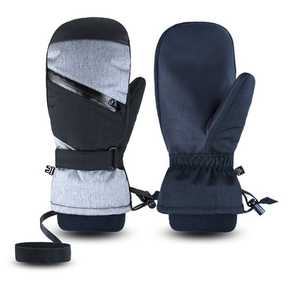 Waterproof touchscreen ski gloves