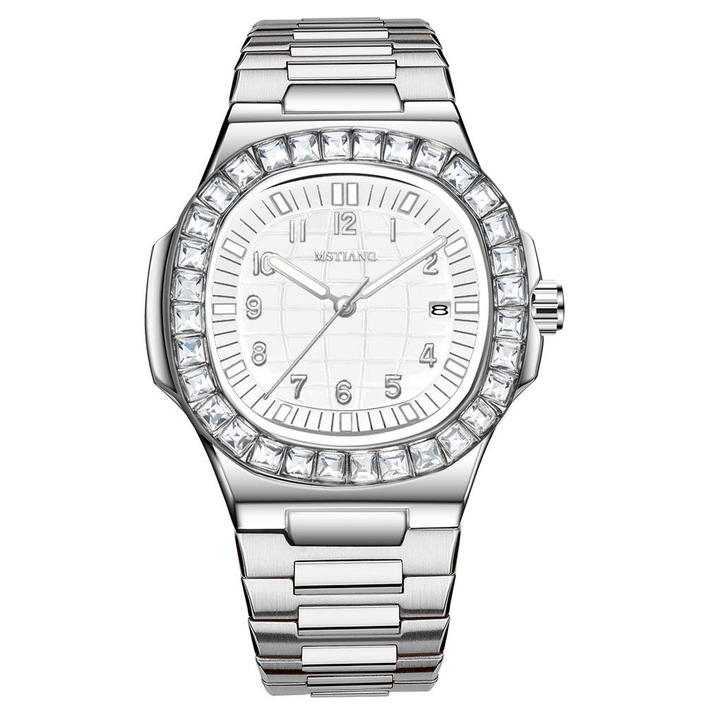 Waterproof ultra-thin men's watch