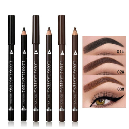 Waterproof Wooden Eyebrow Pencil