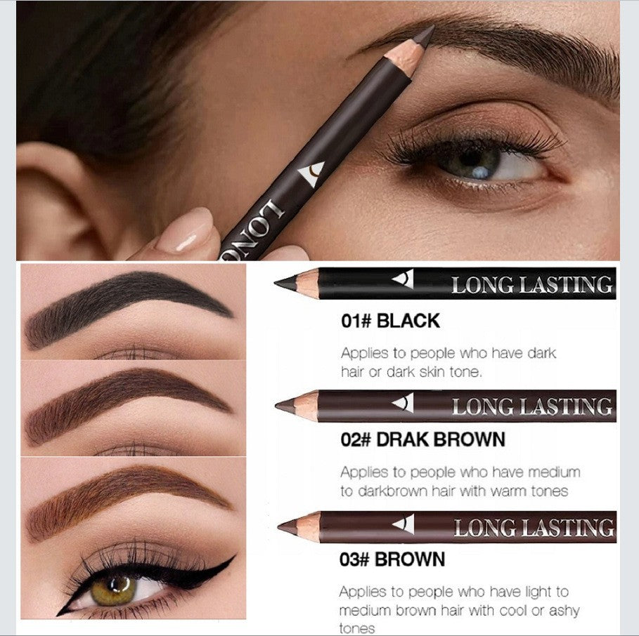 Waterproof Wooden Eyebrow Pencil
