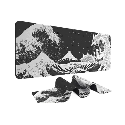 Wave Line Mouse Pad