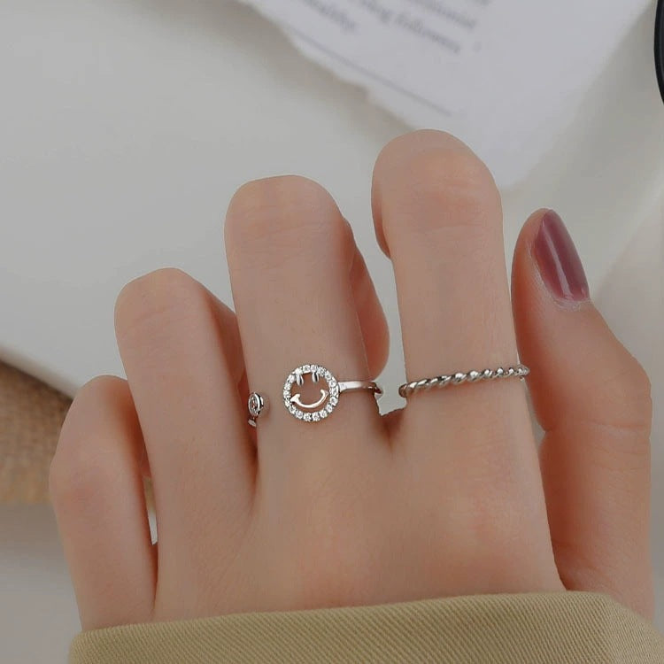 Wave Twist Adjustable Ring