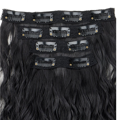 Wavy Clip-in Hair Extensions 4-Piece