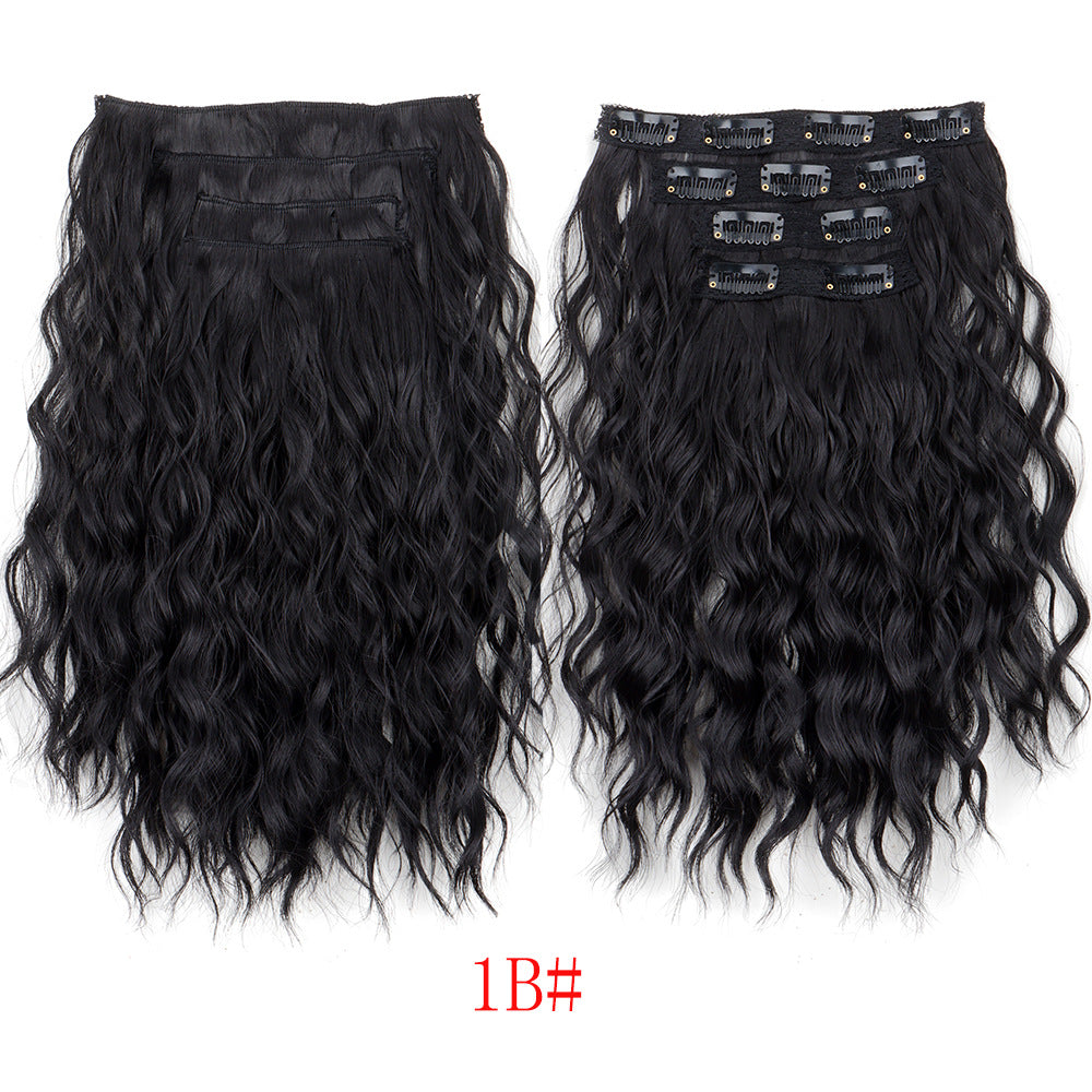 Wavy Clip-in Hair Extensions 4-Piece